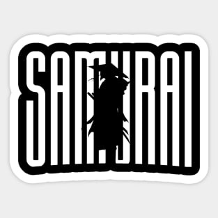 Long text samurai Sticker